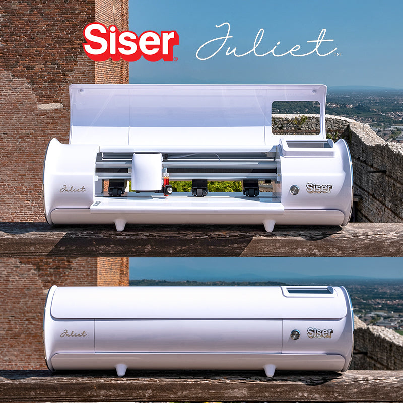 Siser Juliet 12 High Definition Vinyl Cutter, Roll Holder Bundle with  Leonardo Software