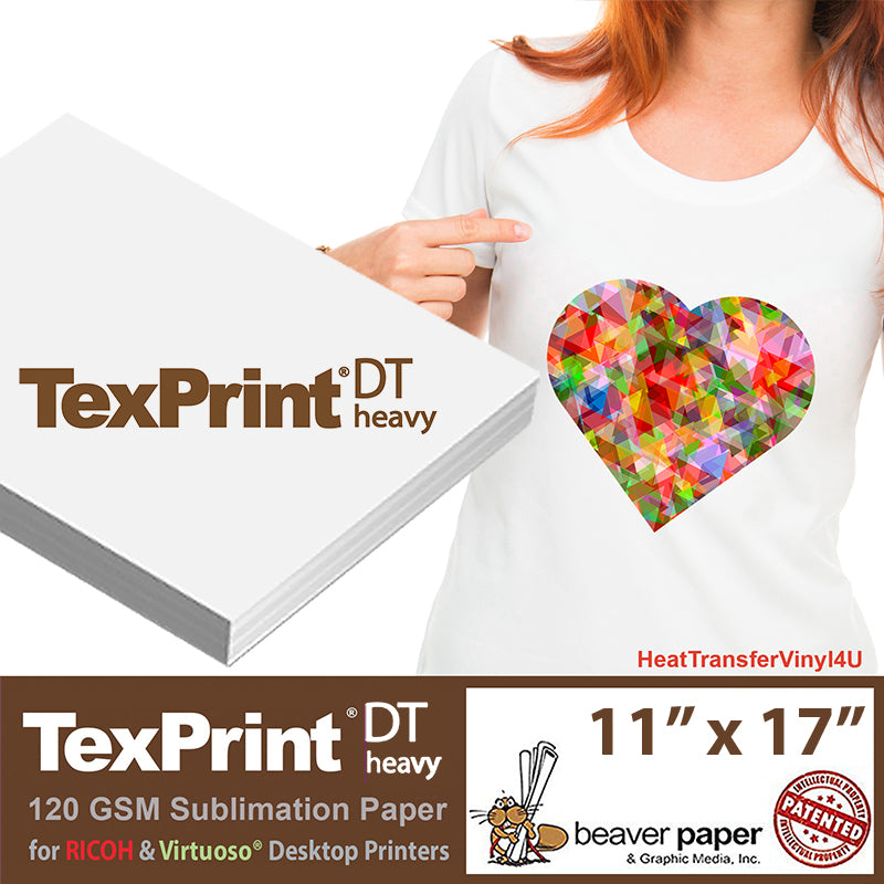 TexPrint DT LT Sublimation Paper (11in x 17in)