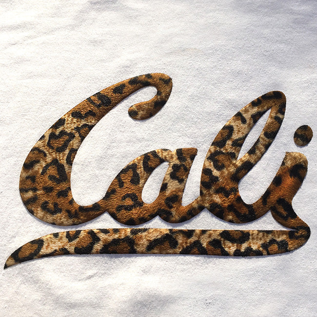 Cali Logo Plush HTV (10" x 6.5")