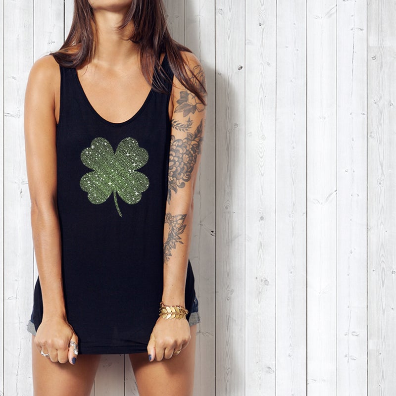 St. Patrick's Day Glitter Pattern