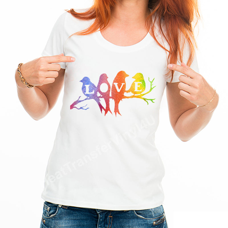 Watercolor Patterned HTV