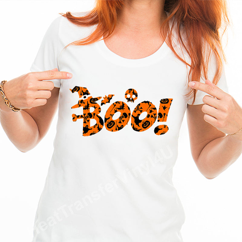 Halloween Patterned HTV