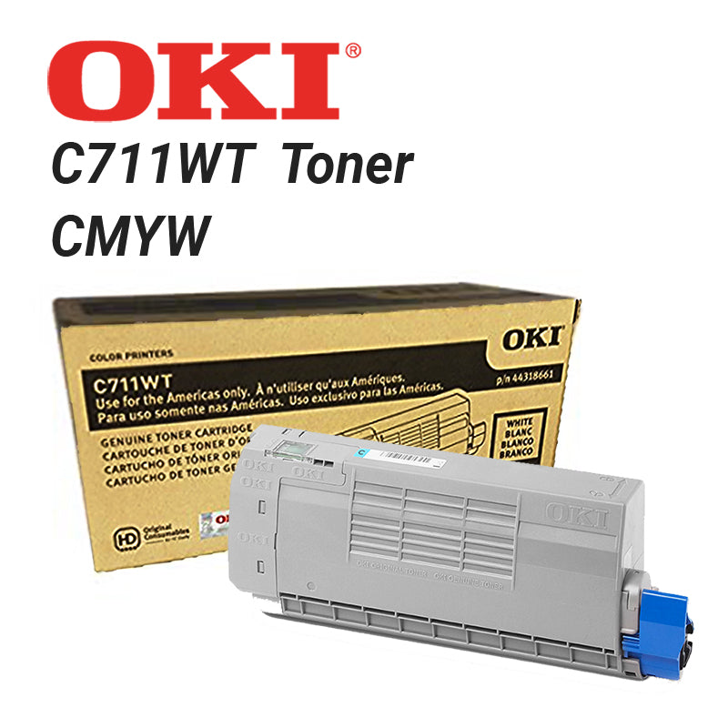 C711WT Toner - CMYW | Heat Transfer Vinyl – HEAT TRANSFER VINYL 4U