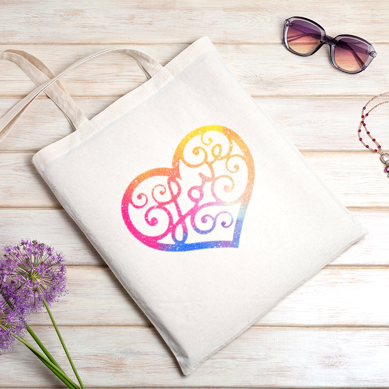 Ombre Glitter Patterned HTV