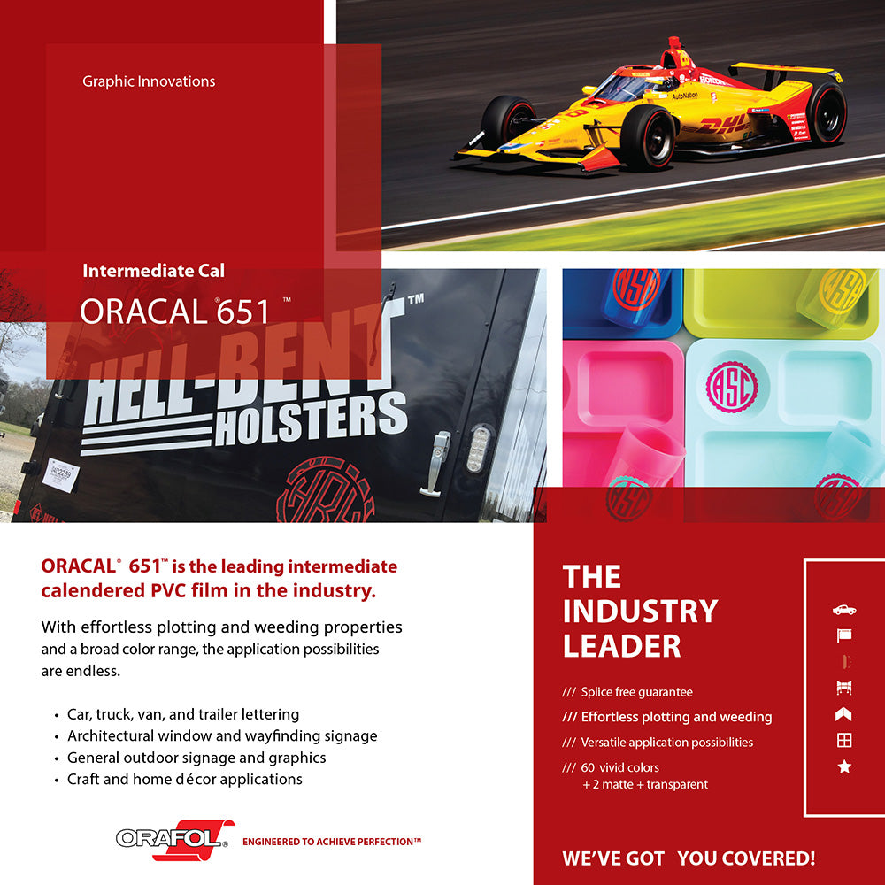 Oracal 651 Intermediate Adhesive