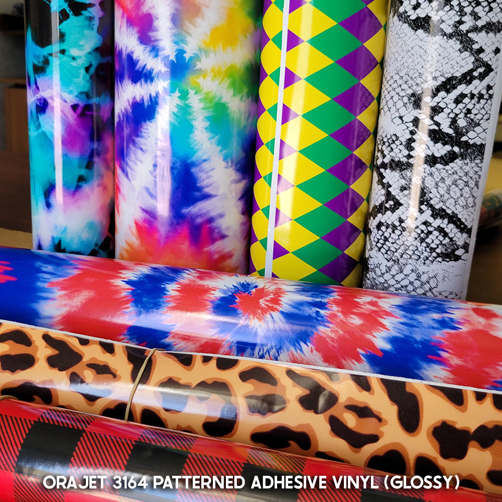 Paisley Orajet 3164 Patterned Adhesive Vinyl (11" x 12")