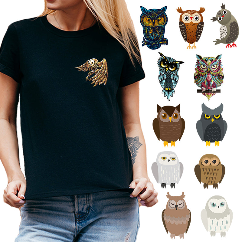 Owl Theme PAC HTV (4")