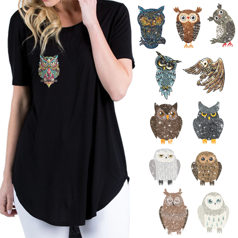 Owl Theme PAC Glitter HTV (4")