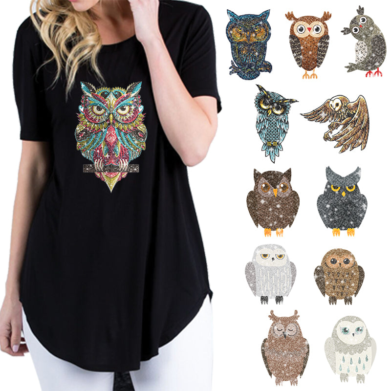 Owl Theme PAC Glitter HTV (8")