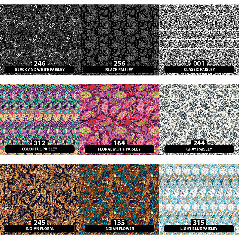 Paisley Patterned HTV