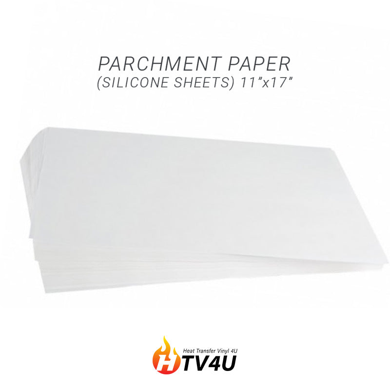 Silicone Parchment Paper 11 x 17 (10 Sheets)  Heat Transfer Vinyl 4u –  HEAT TRANSFER VINYL 4U