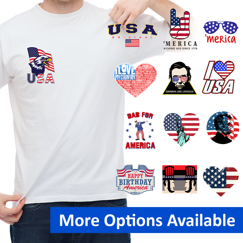 Patriotic Theme PAC HTV (4")