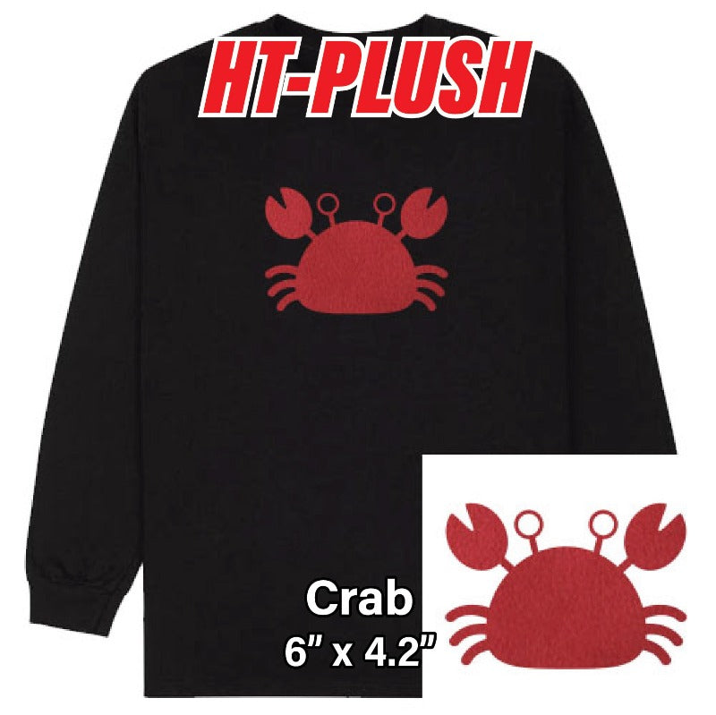 Crab Plush HTV (6" x 4.2")