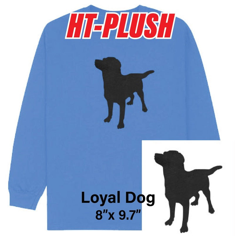 Loyal Dog Plush HTV (8" x 9.7")