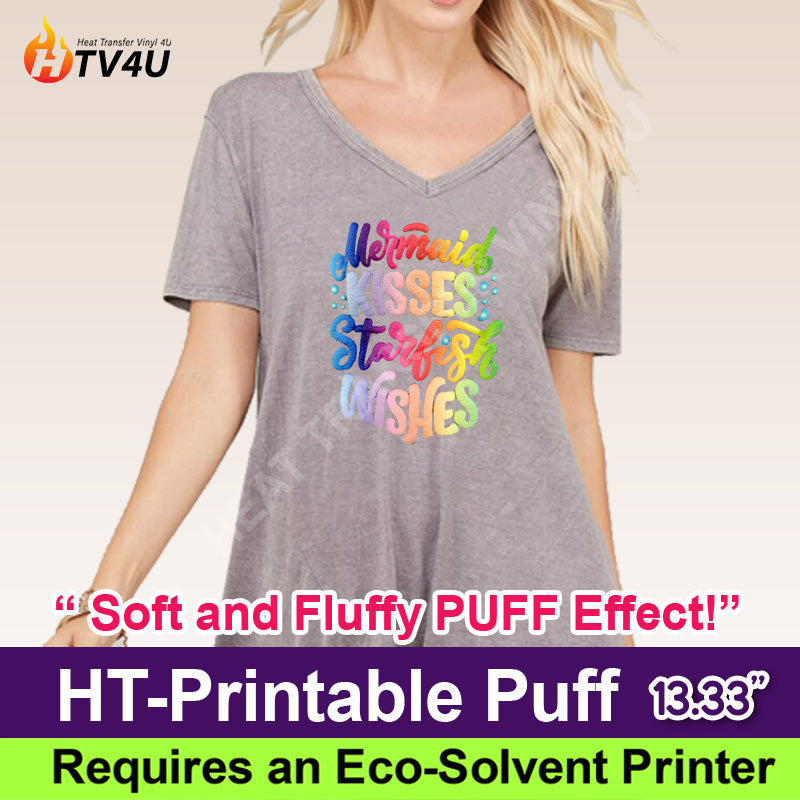 Puff Heat Transfer Vinyl (Puff HTV) – Heat Transfer Vinyl & T-Shirt  Warehouse