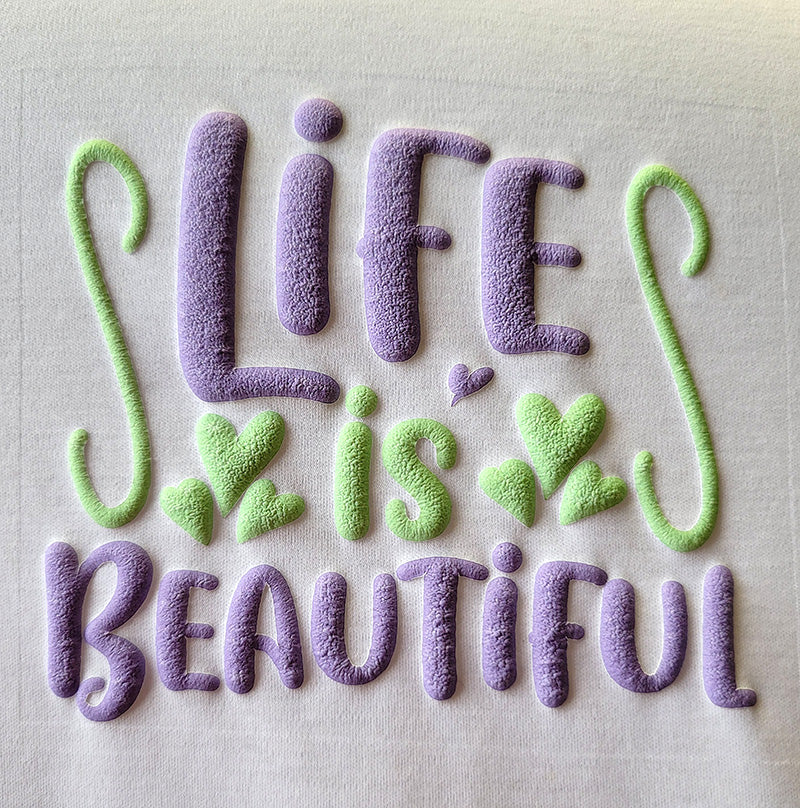 HT-Printable Puff HTV