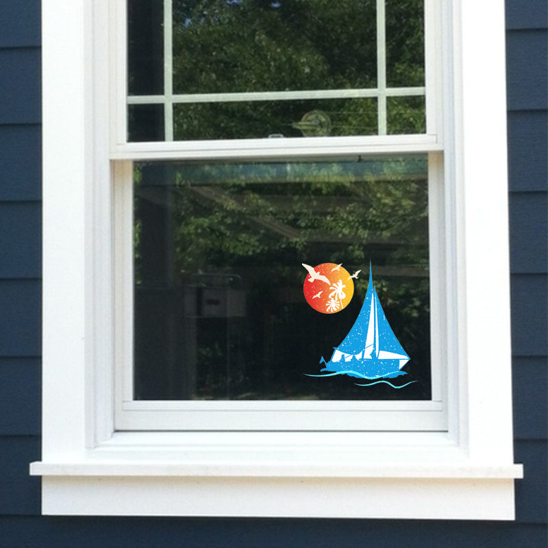 Summer Theme PAC Adhesive (4")