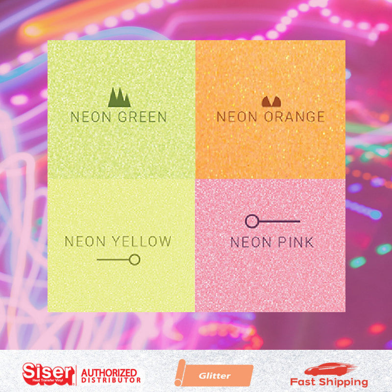 Siser Glitter Neon HTV