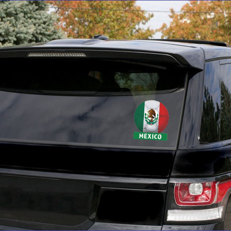 Soccer Ball Country PAC Adhesive Vinyl - 33 Countries (4")