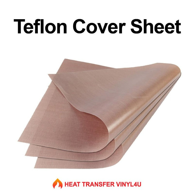 Teflon Coated Sheet for Heat Applied Vinyl & DTG Ink