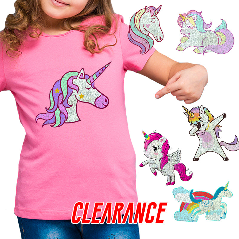 Unicorn Theme PAC Colorprint Glitter HTV - CLEARANCE (50% off)