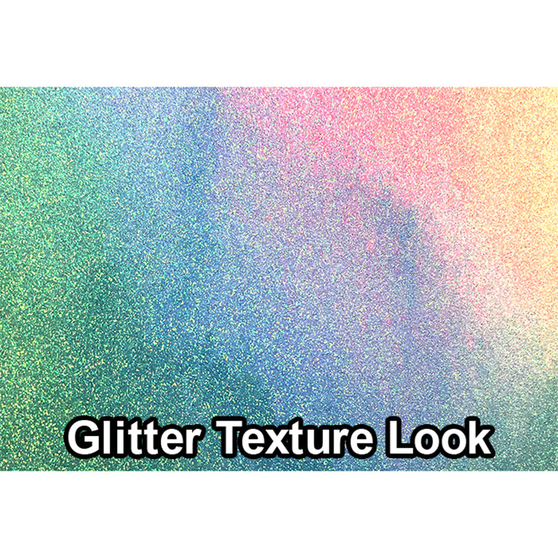 Floral Glitter Patterned HTV