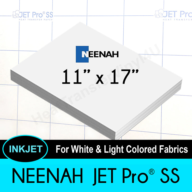 JET-PRO Soft Stretch InkJet Transfer Paper - 11 x 17