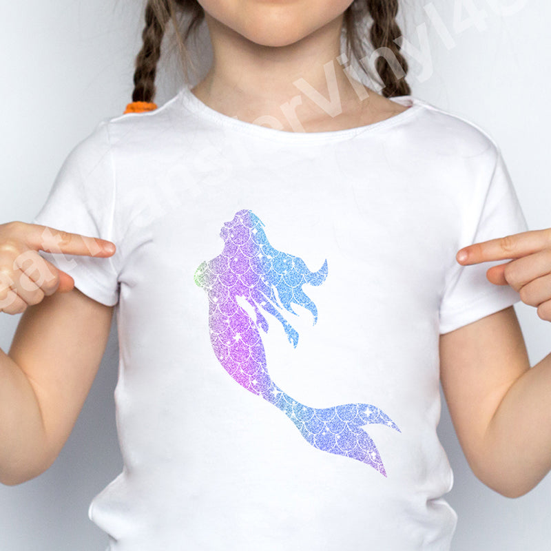 Ombre Glitter Patterned HTV