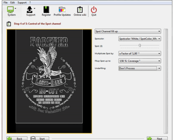 FOREVER TransferRIP Printing Software