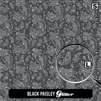 Paisley Glitter Patterned HTV (18.5" x 12")