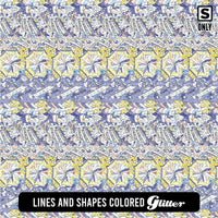 Paisley Glitter Patterned HTV (18.5" x 12")