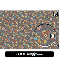 Floral/ Mother's Day Glitter Patterned HTV (18.5" x 12")