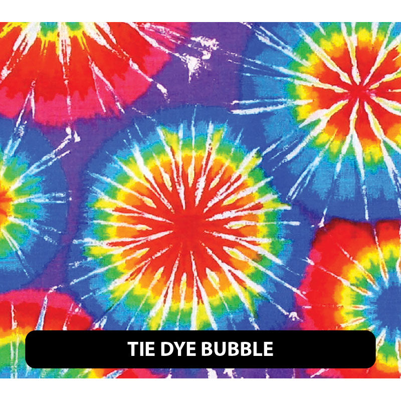 Tie Dye Puff Patterned HTV (12" x 12")
