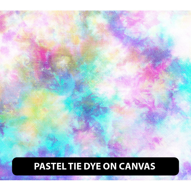 Tie Dye Puff Patterned HTV (12" x 12")