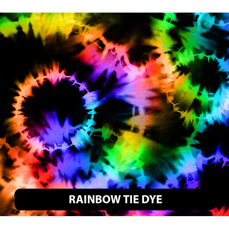 Tie Dye Puff Patterned HTV (12" x 12")