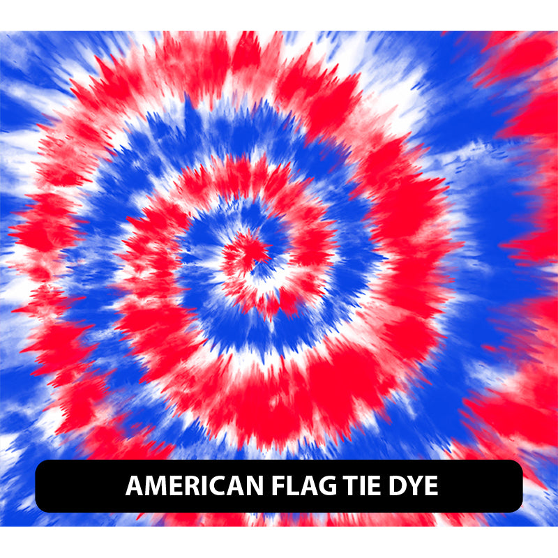 Tie Dye Puff Patterned HTV (12" x 12")