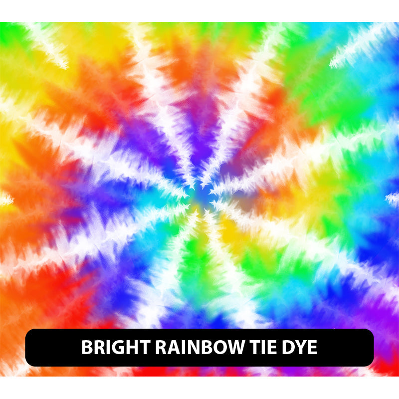 Tie Dye Puff Patterned HTV (12" x 12")