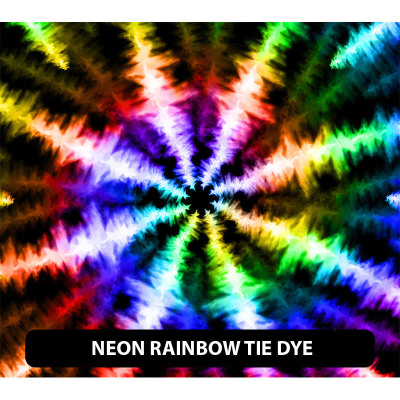 Tie Dye Puff Patterned HTV (12" x 12")
