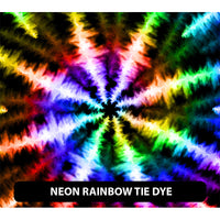 Tie Dye Puff Patterned HTV (12" x 12")