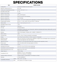 Graphtec 50" CE8000-130AKZ Vinyl Cutter