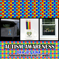 Autism Awareness Orajet 3164 Pattern