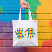 Autism Awareness Puff Pattern