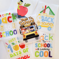 Back to School DTF Transfer Designs