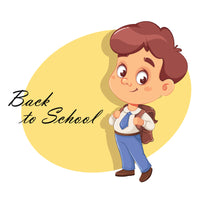 Back to School DTF Transfer Designs (4", 6", 8", 11" Length Available)