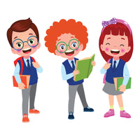 Back to School DTF Transfer Designs (4", 6", 8", 11" Length Available)