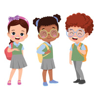 Back to School DTF Transfer Designs (4", 6", 8", 11" Length Available)