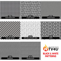 Black & White Patterned HTV