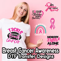 Breast Cancer Awareness DTF Transfer