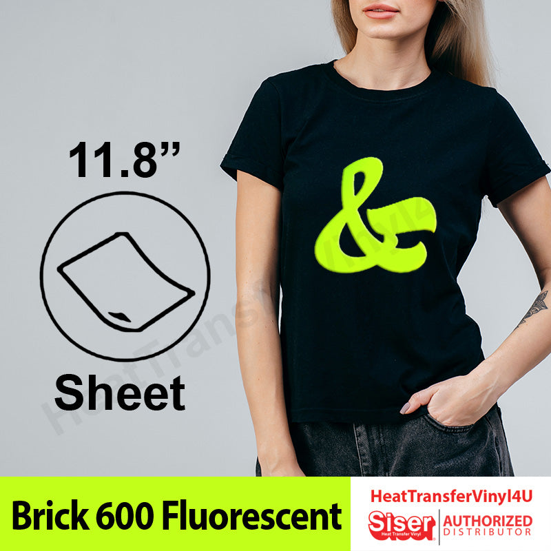 Siser Brick 600 Fluorescent 11.8