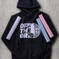 Brick600 Pearl Heat Transfer on Hoodie